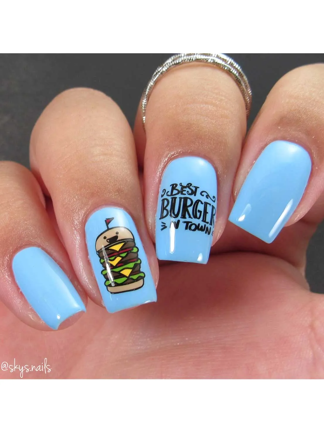 Fast Food - Tasty Series - Uber Chic Stamping Plate