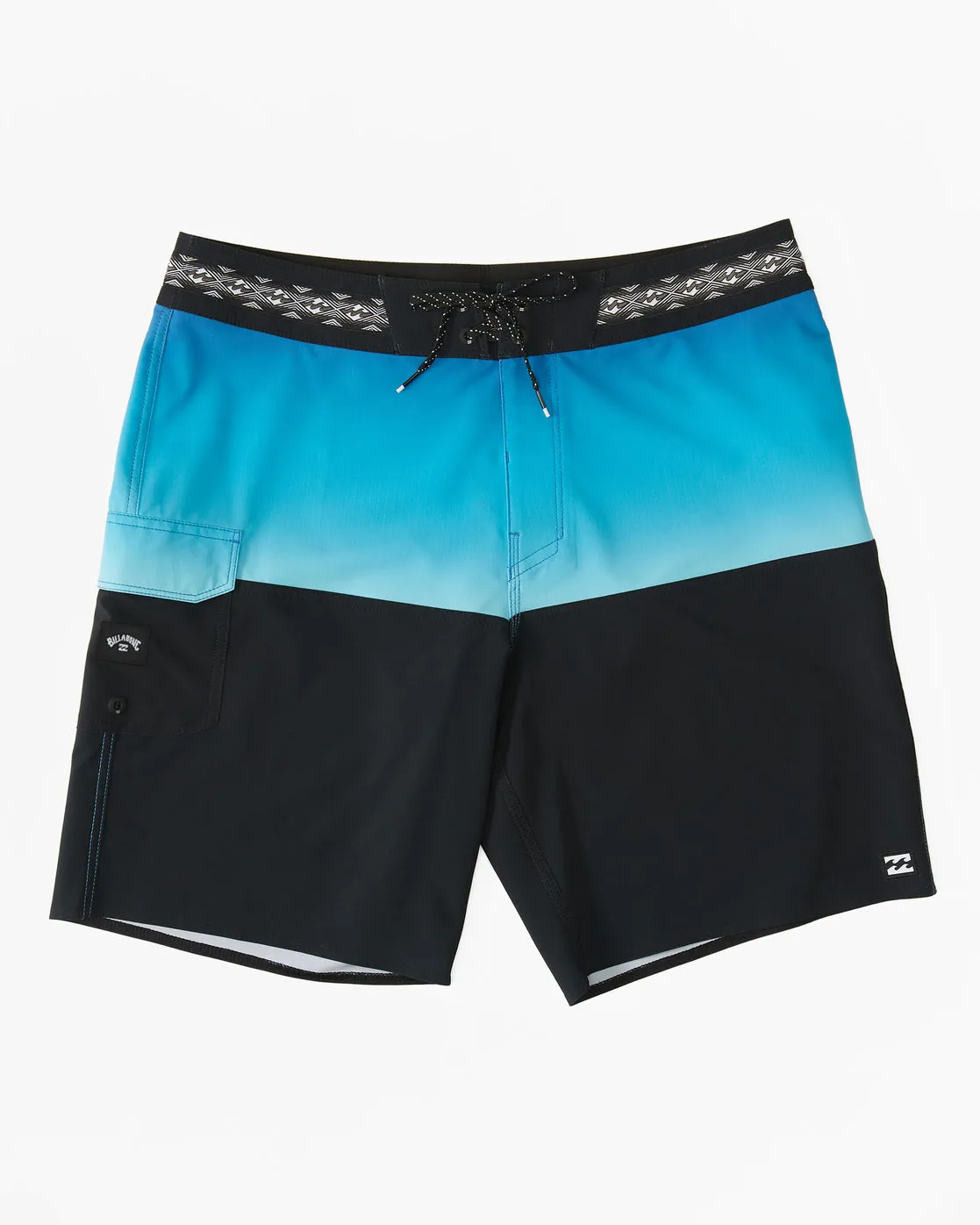 Fifty50 Pro Performance 19" Boardshorts - Neon Blue