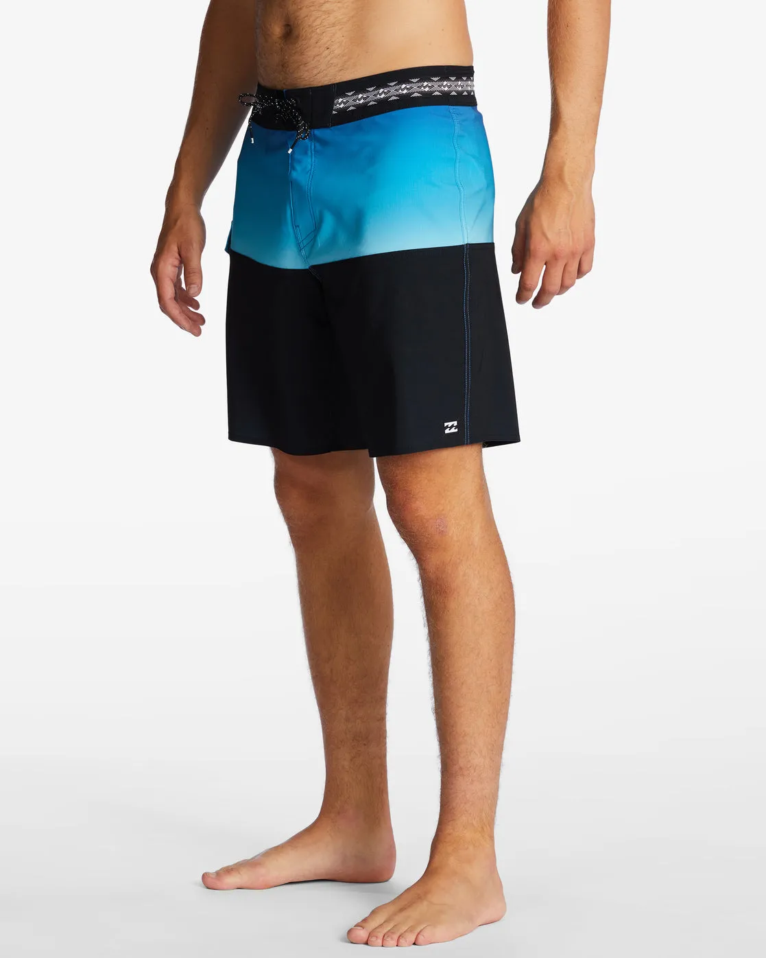 Fifty50 Pro Performance 19" Boardshorts - Neon Blue