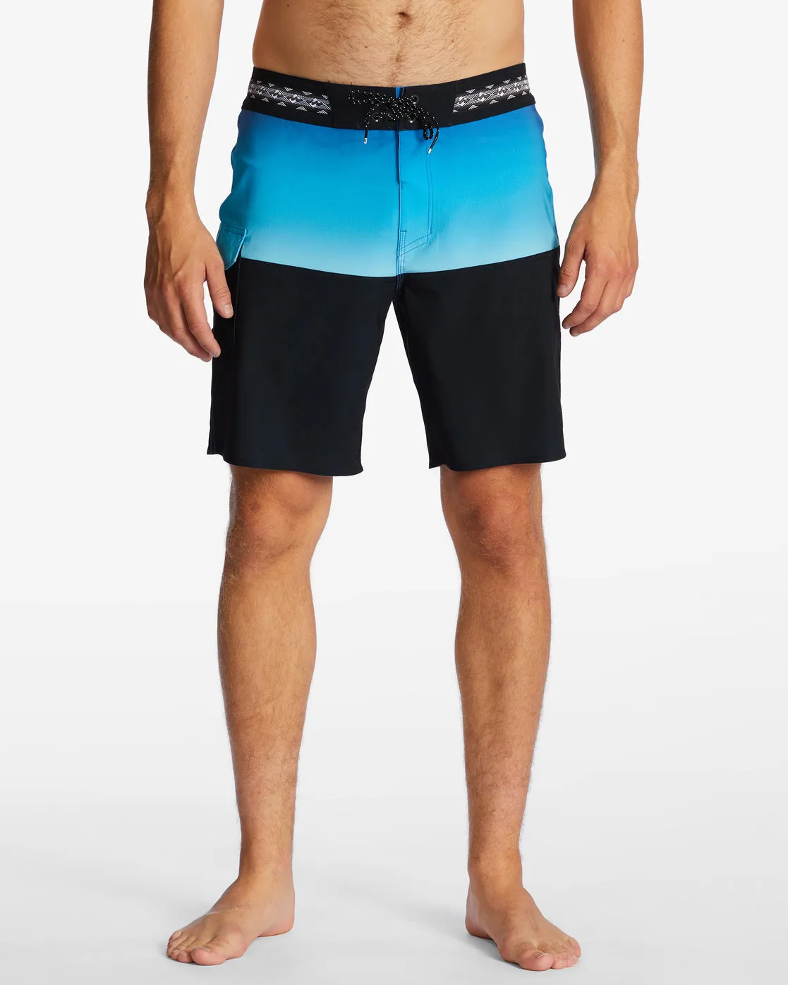 Fifty50 Pro Performance 19" Boardshorts - Neon Blue