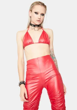 Fire Double Dare Vinyl Pants Set