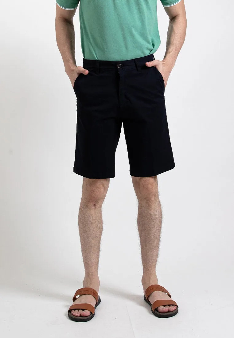 Forest Stretchable Cotton Twill Bermuda Men Shorts Chino Short Pants Men - 670211