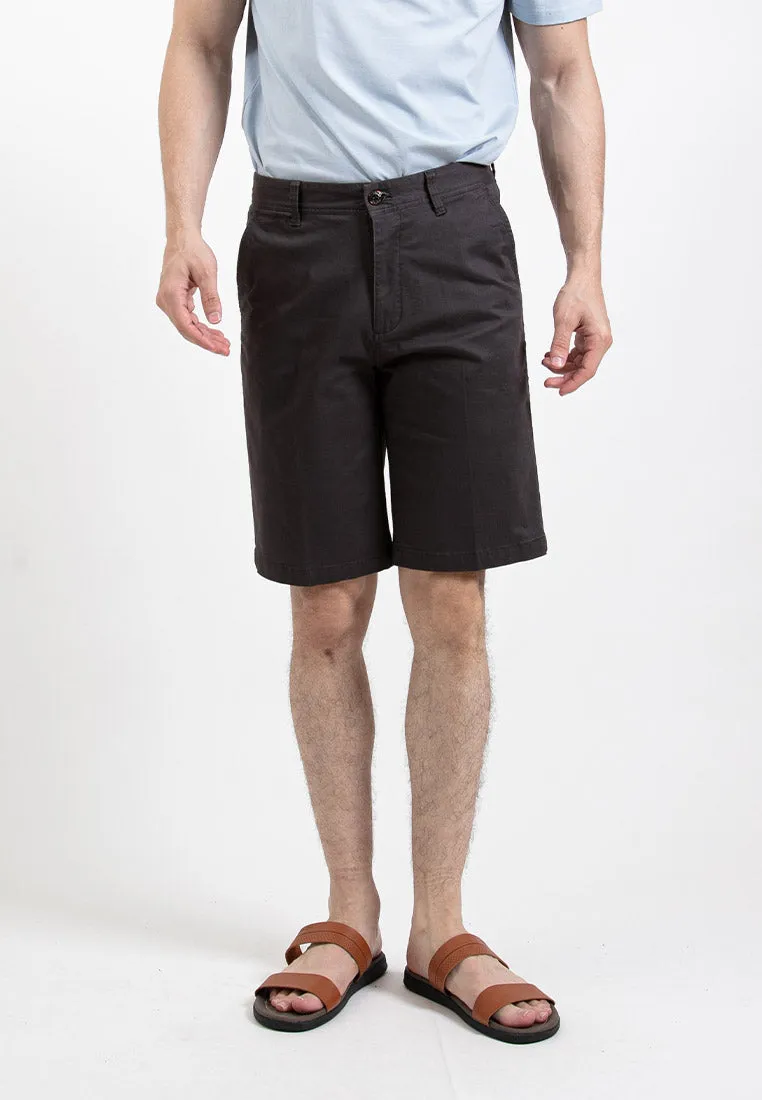 Forest Stretchable Cotton Twill Bermuda Men Shorts Chino Short Pants Men - 670211