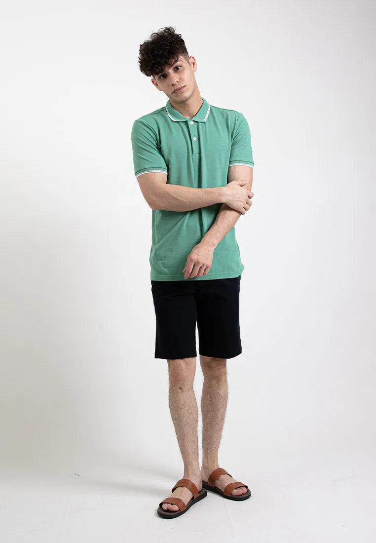 Forest Stretchable Cotton Twill Bermuda Men Shorts Chino Short Pants Men - 670211