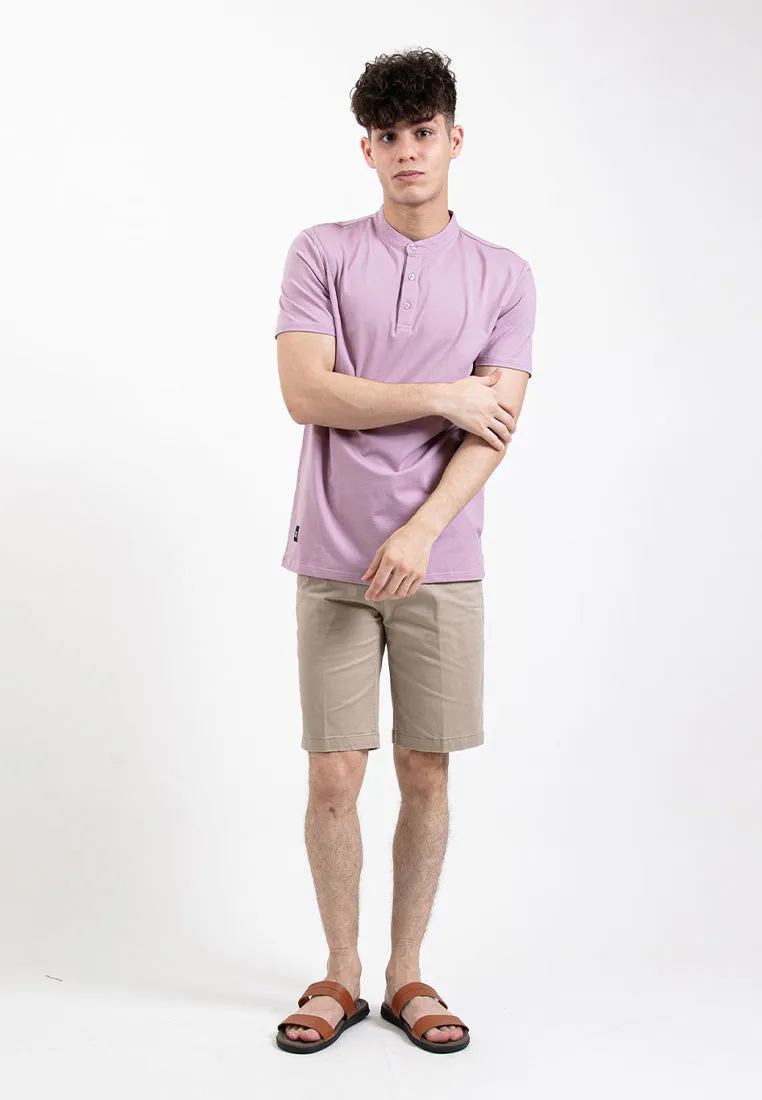 Forest Stretchable Cotton Twill Bermuda Men Shorts Chino Short Pants Men - 670211