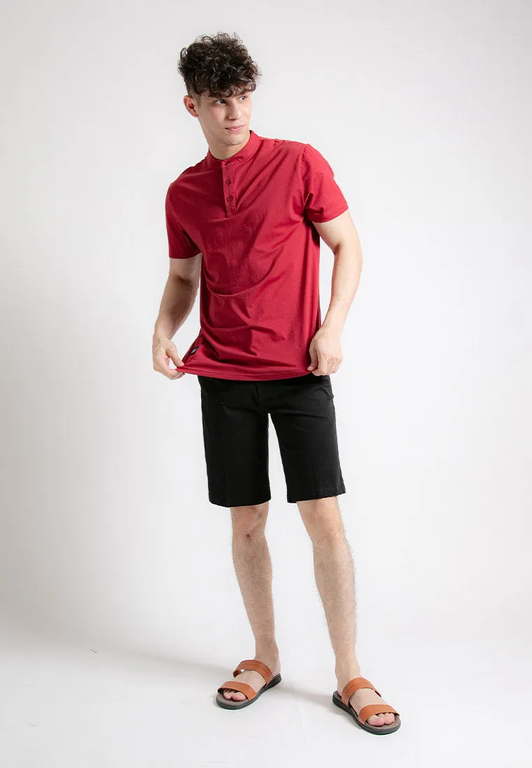 Forest Stretchable Cotton Twill Bermuda Men Shorts Chino Short Pants Men - 670211