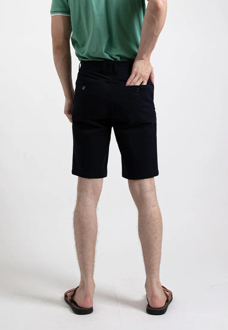 Forest Stretchable Cotton Twill Bermuda Men Shorts Chino Short Pants Men - 670211