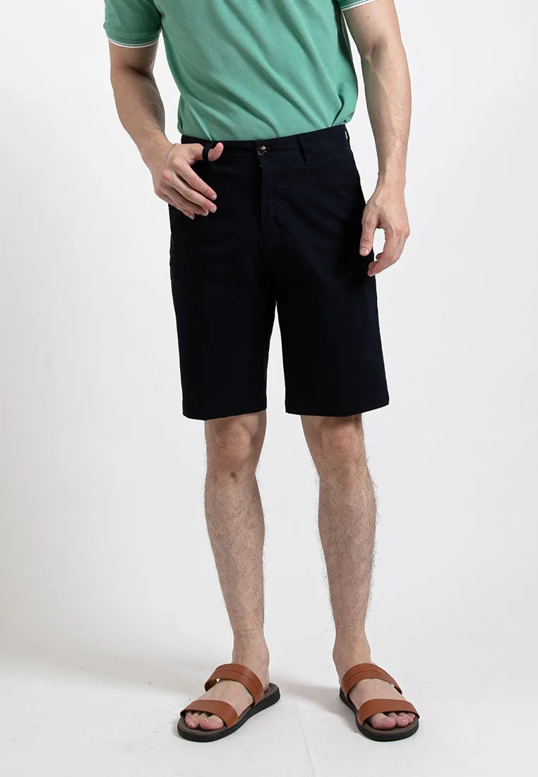 Forest Stretchable Cotton Twill Bermuda Men Shorts Chino Short Pants Men - 670211