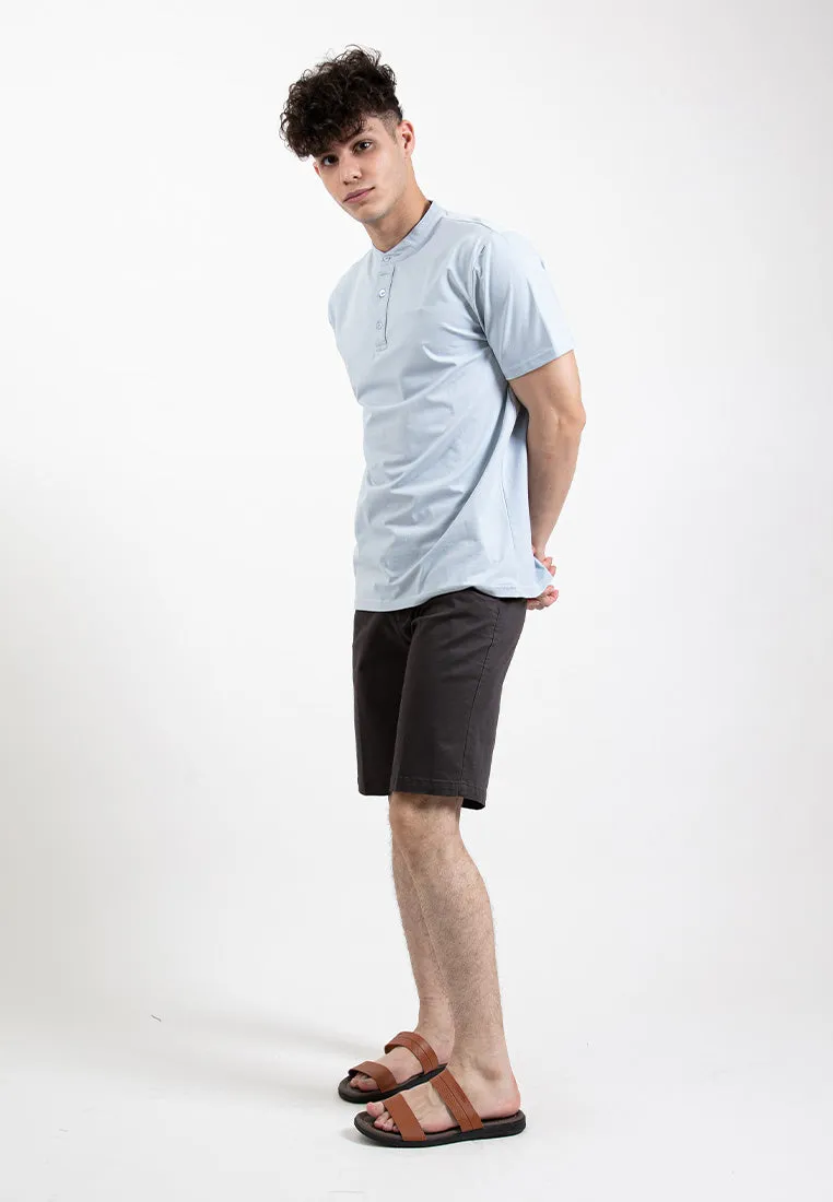 Forest Stretchable Cotton Twill Bermuda Men Shorts Chino Short Pants Men - 670211