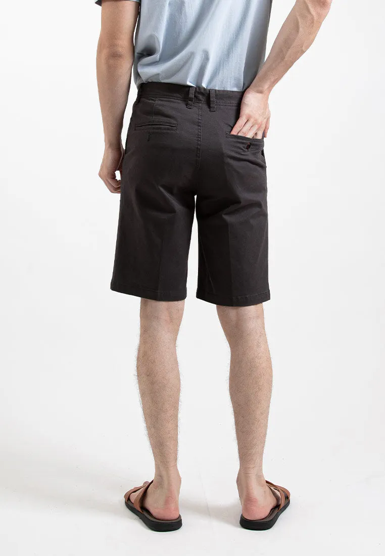 Forest Stretchable Cotton Twill Bermuda Men Shorts Chino Short Pants Men - 670211