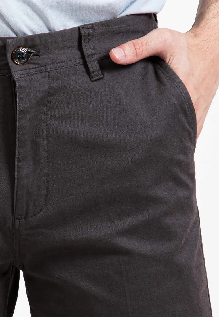 Forest Stretchable Cotton Twill Bermuda Men Shorts Chino Short Pants Men - 670211