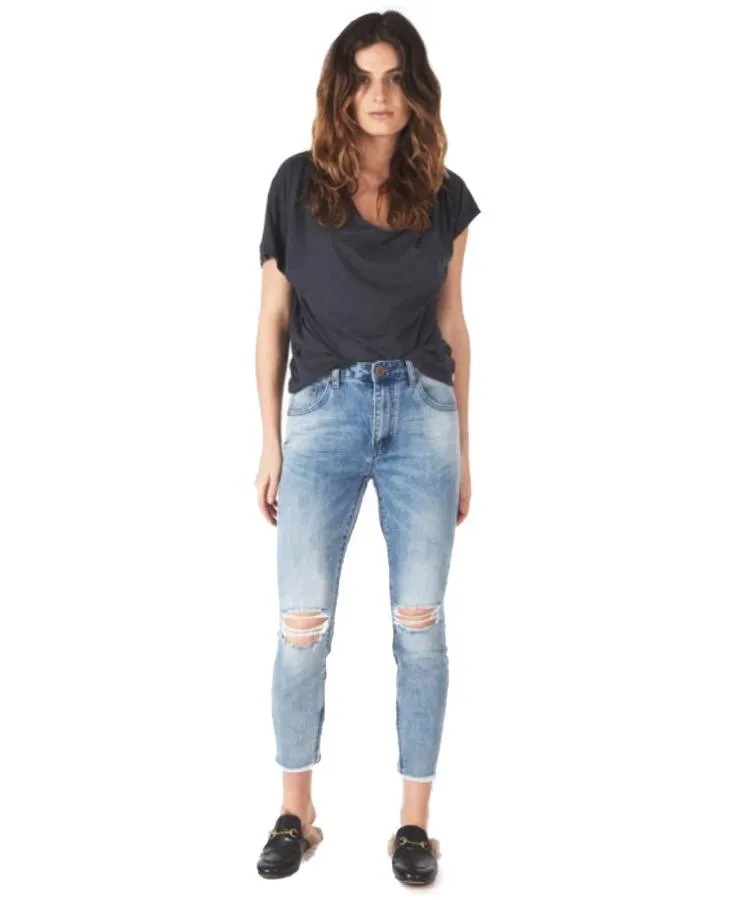 FREEBIRDS HIGH WAIST SKINNY JEAN
