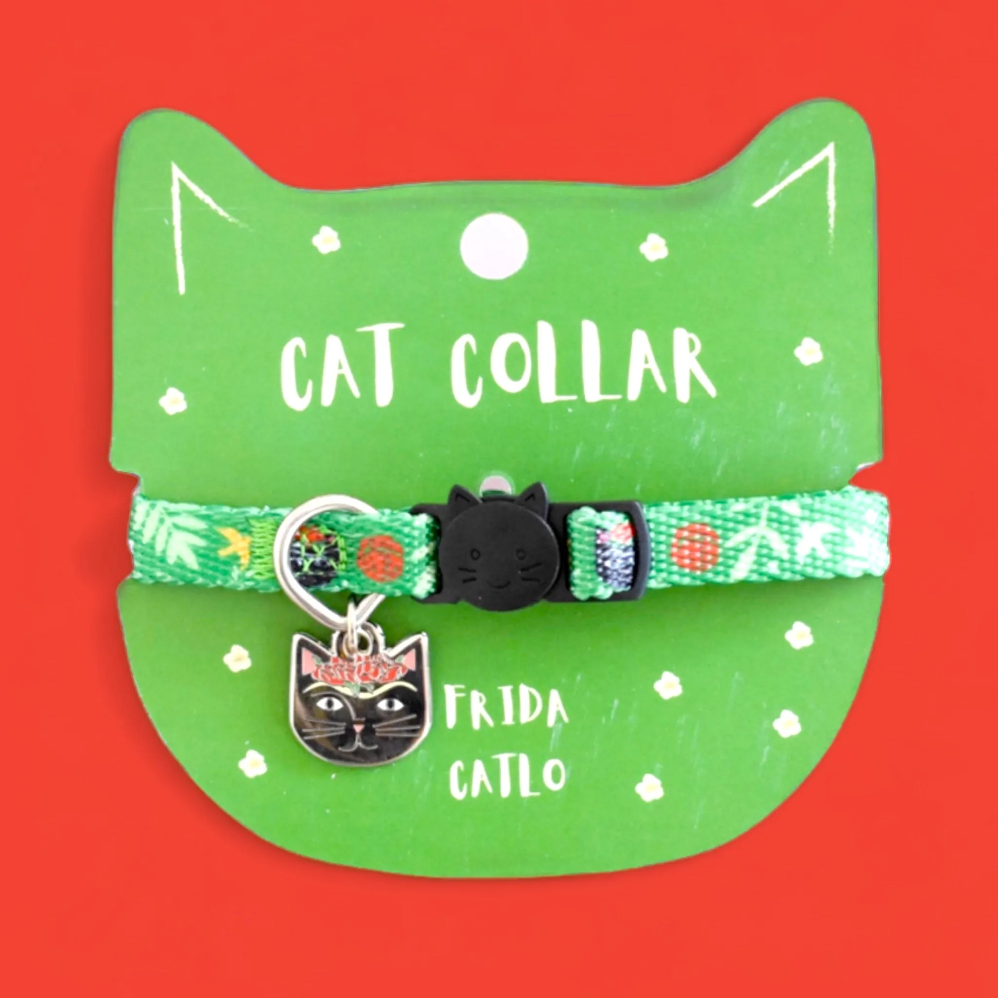 Frida Catlo Cat Collar