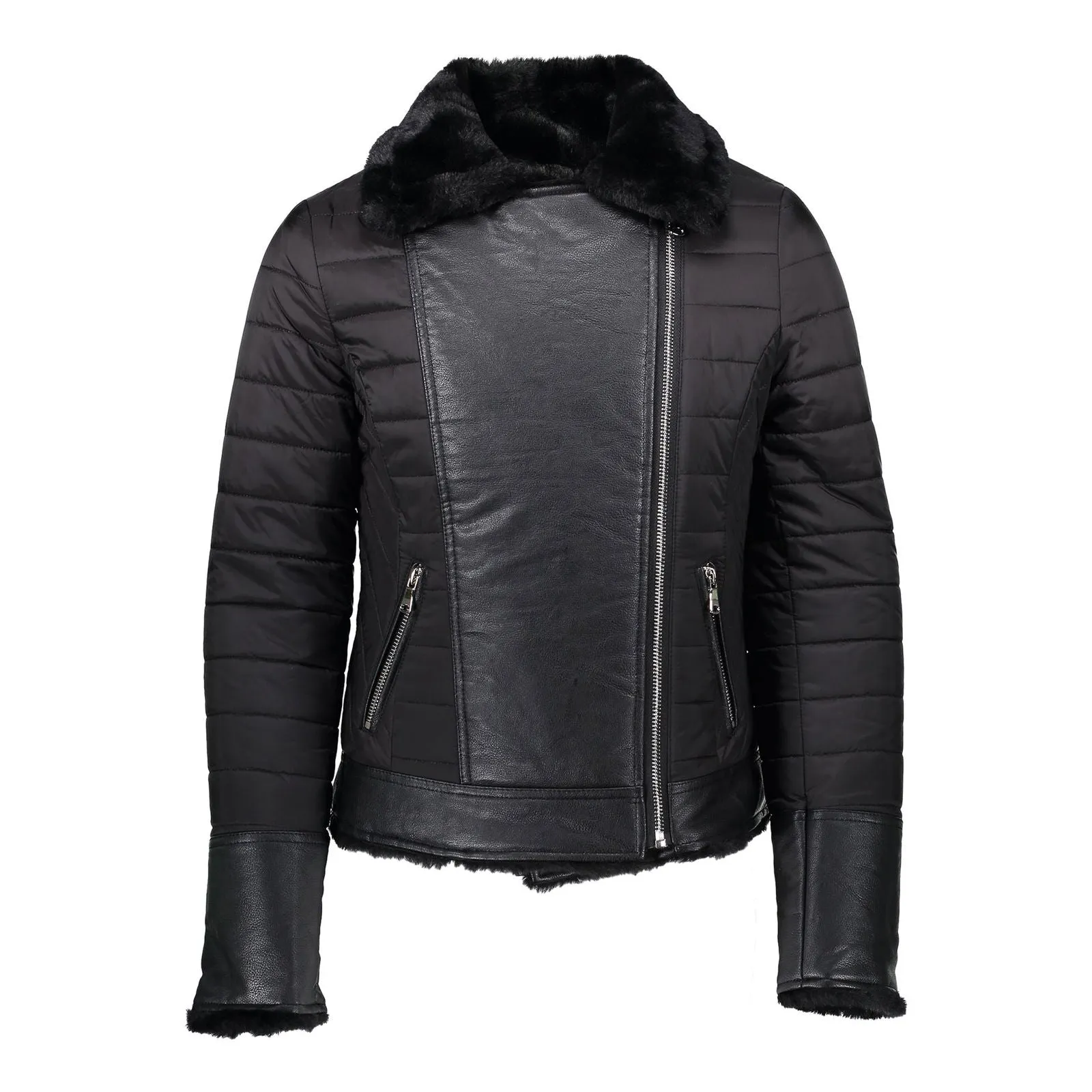 Geisha Jacket reversible with fur collar