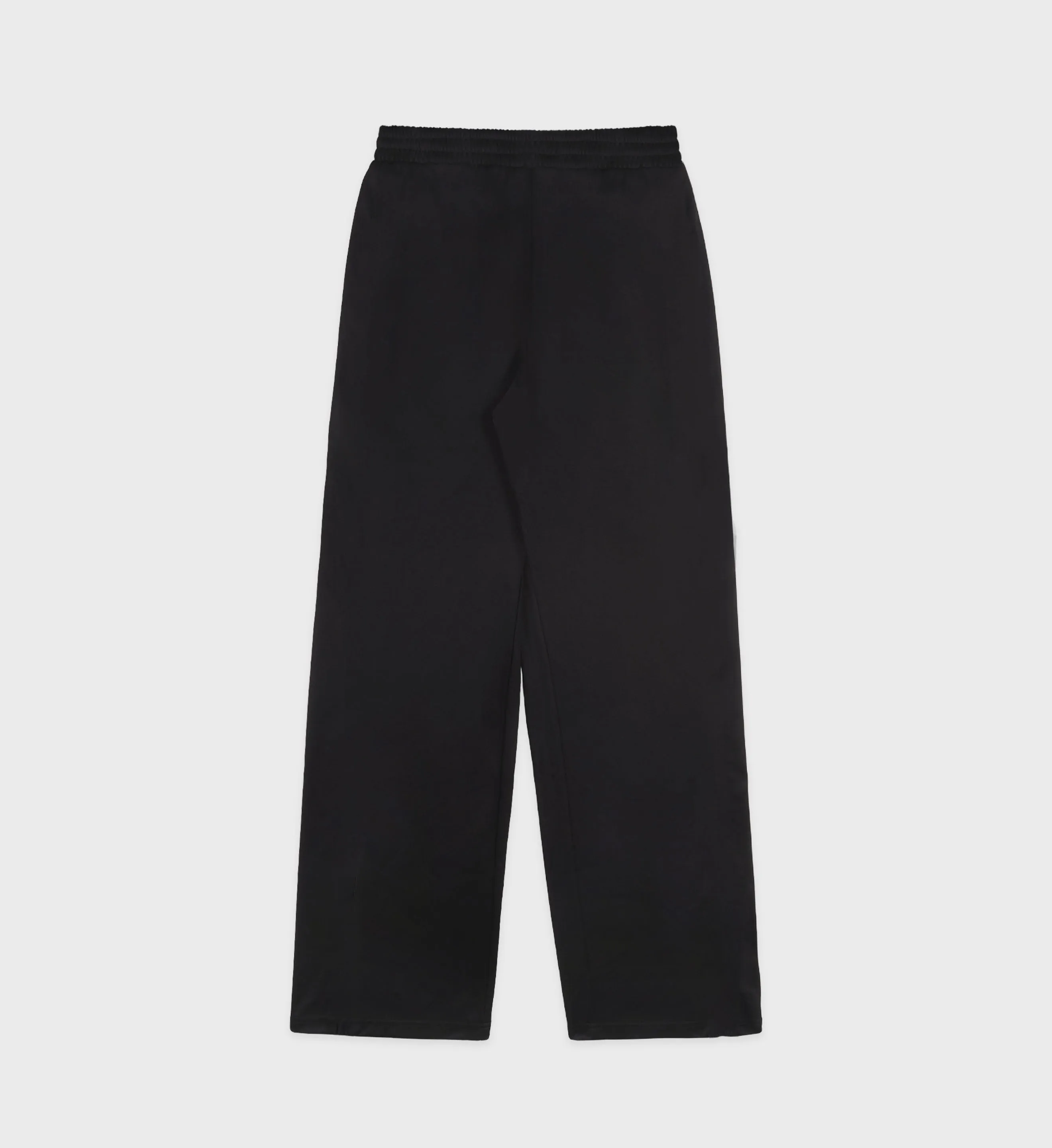 Golf Embroidered Track Pant - Black/Cream