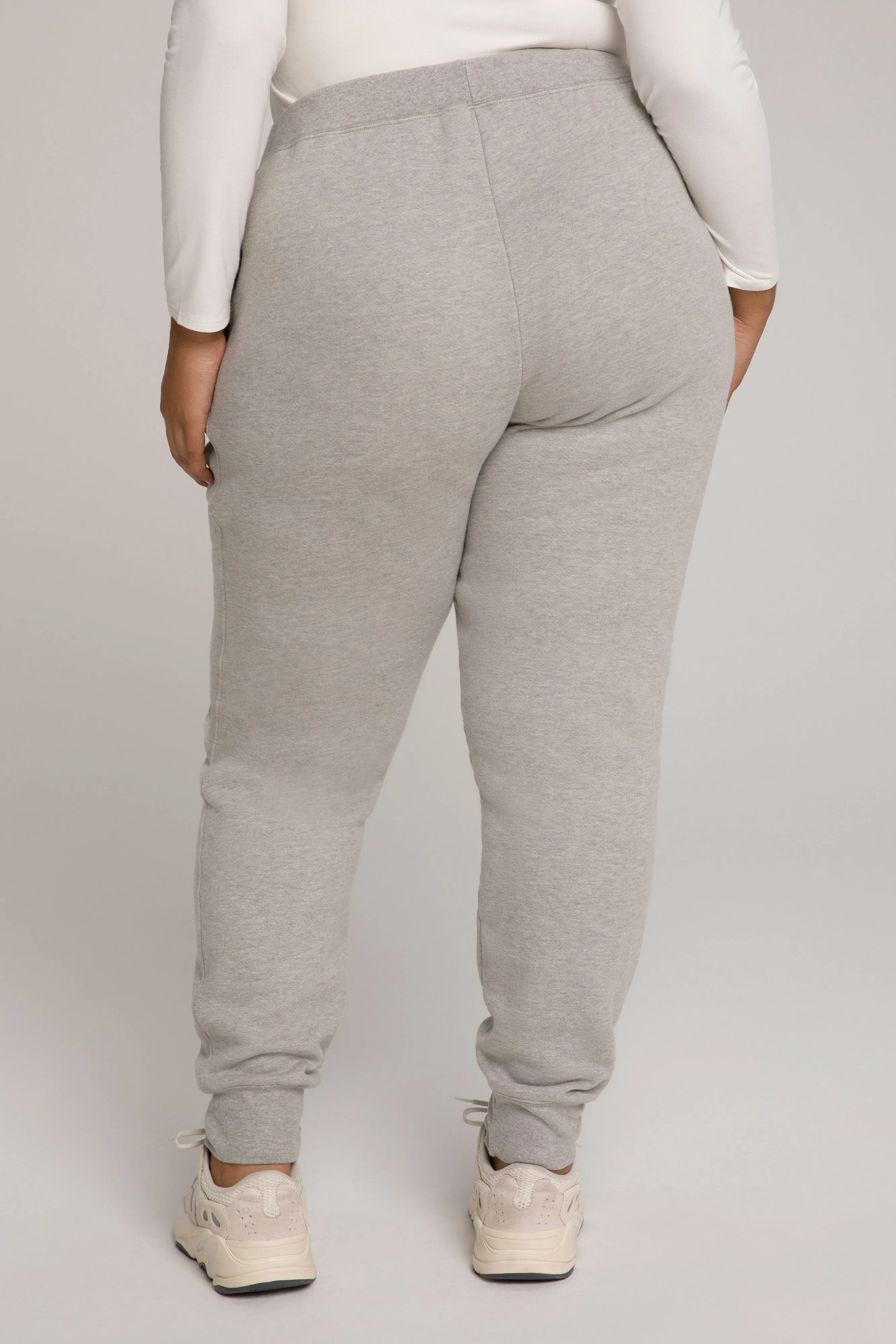 GOOD WAIST JOGGER | HEATHER GREY001