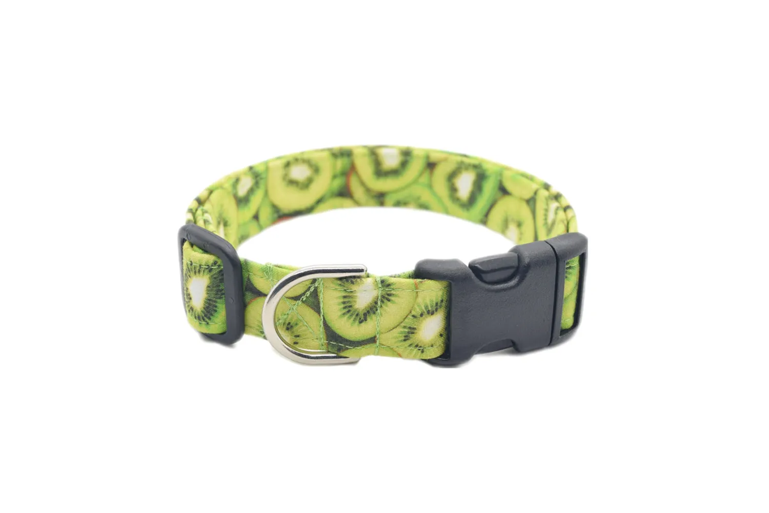 Green Kiwi Fruit Dog Collar
