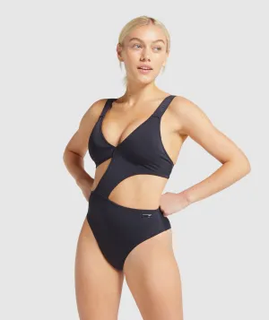 Gymshark Horizon Lifestyle Swimsuit - Black