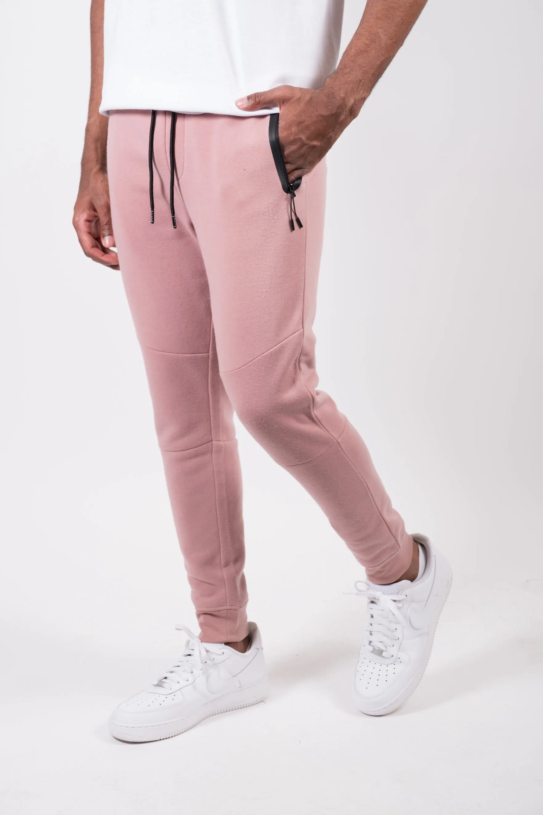 Heat Seal Fleece Zip Joggers