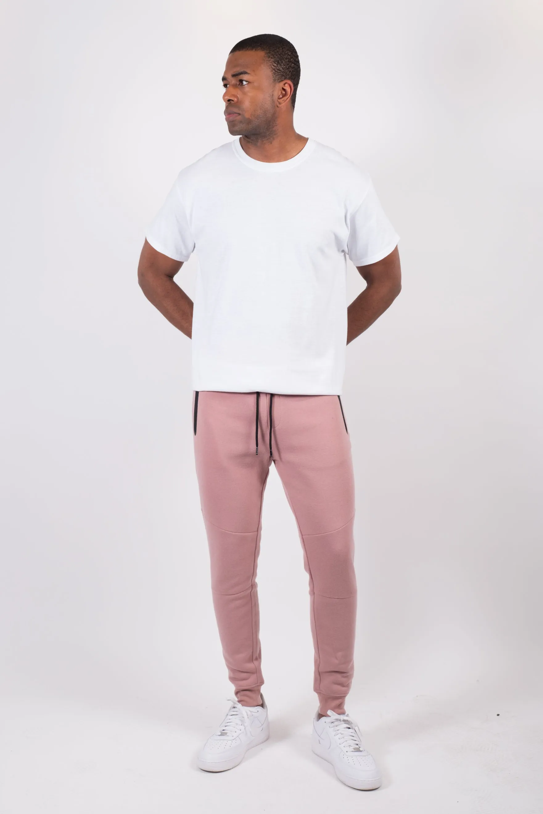 Heat Seal Fleece Zip Joggers