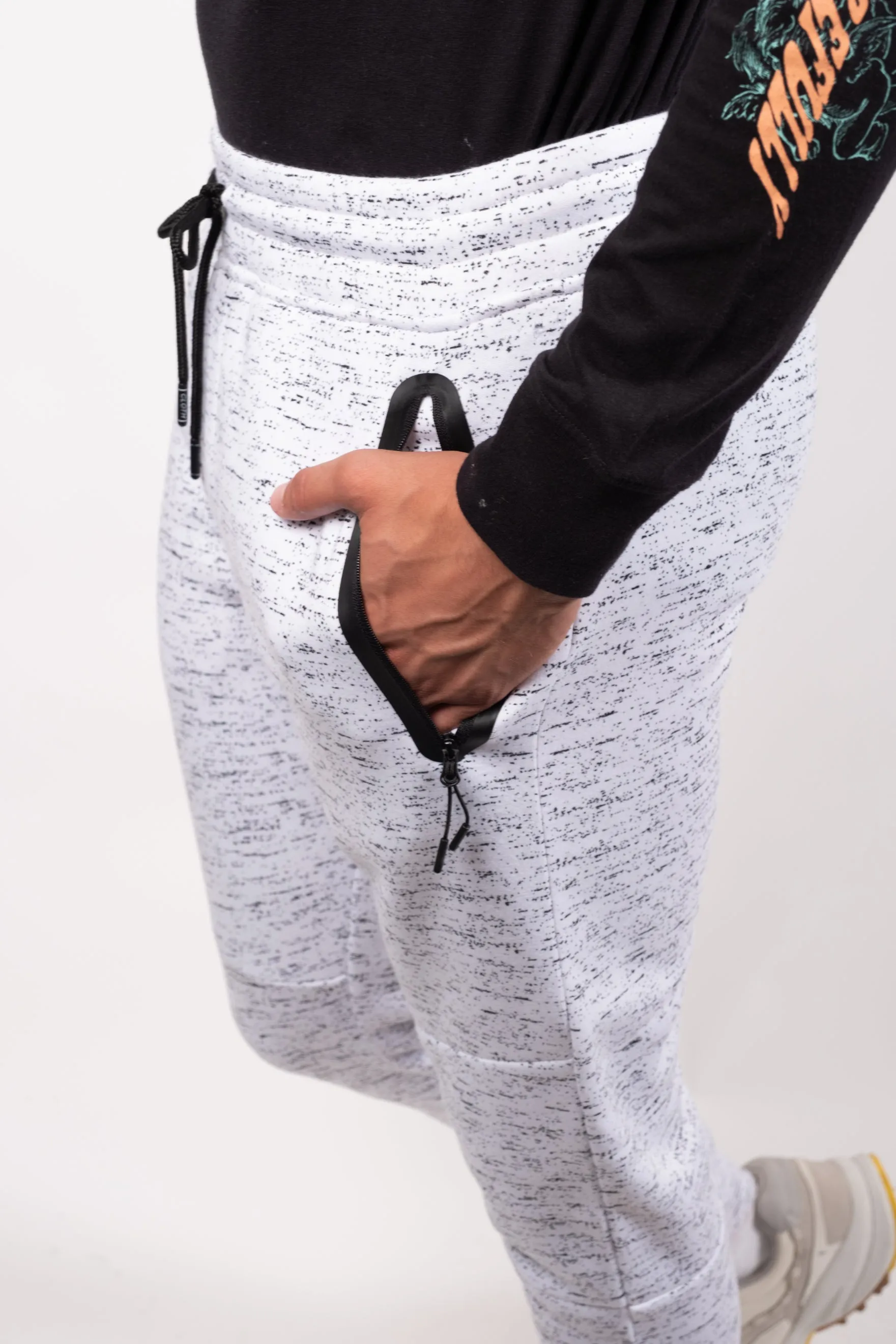 Heat Seal Fleece Zip Joggers