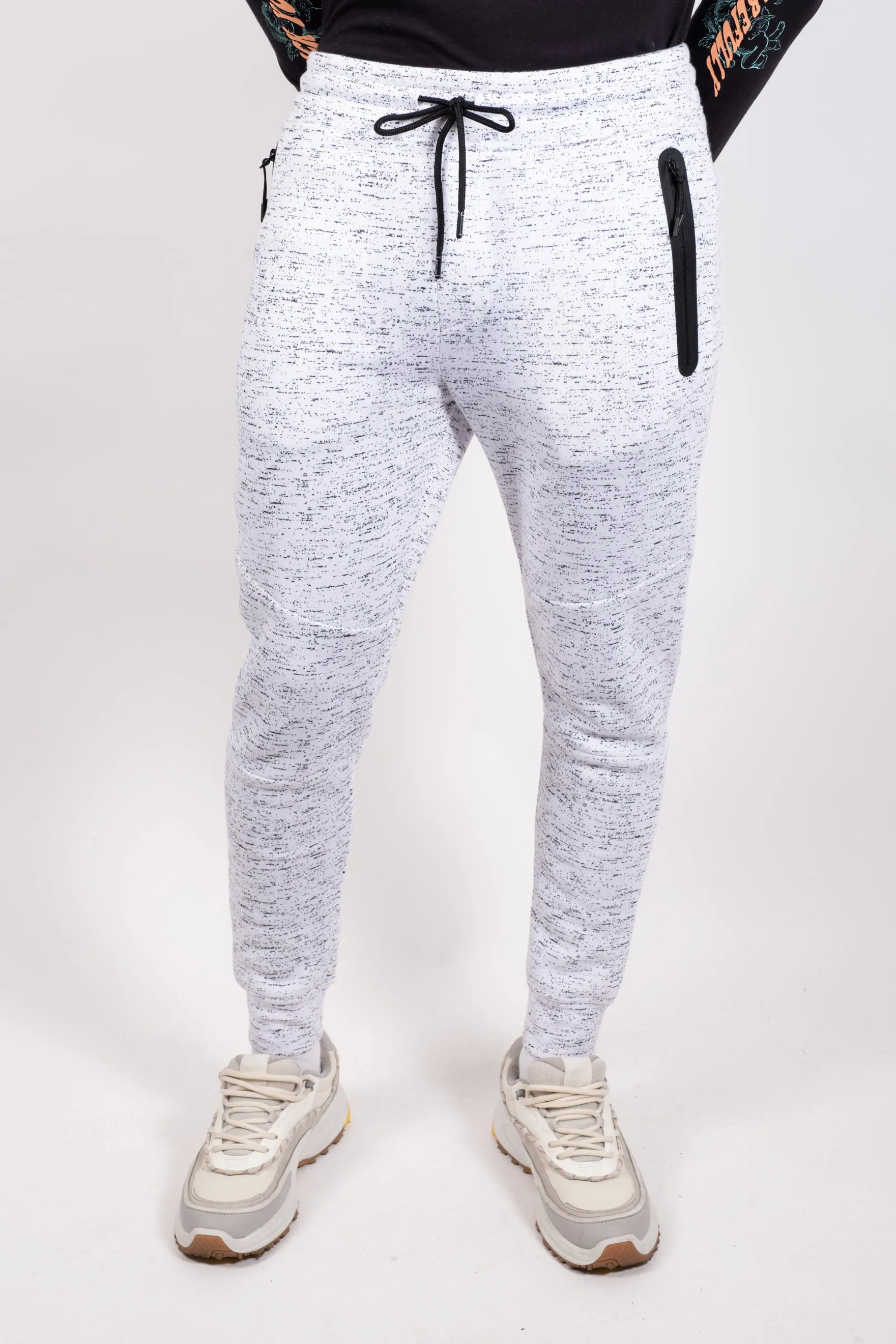 Heat Seal Fleece Zip Joggers