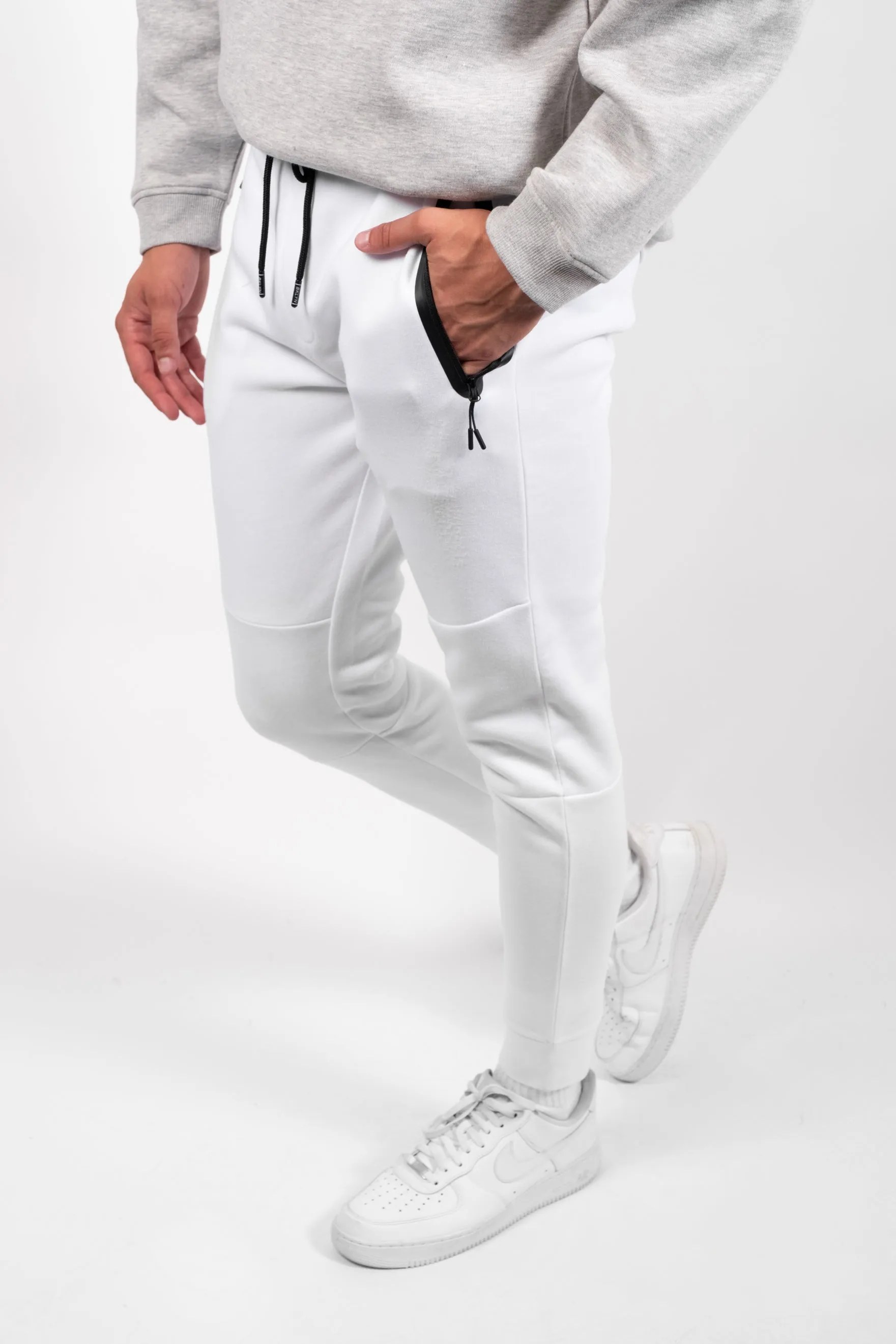 Heat Seal Fleece Zip Joggers