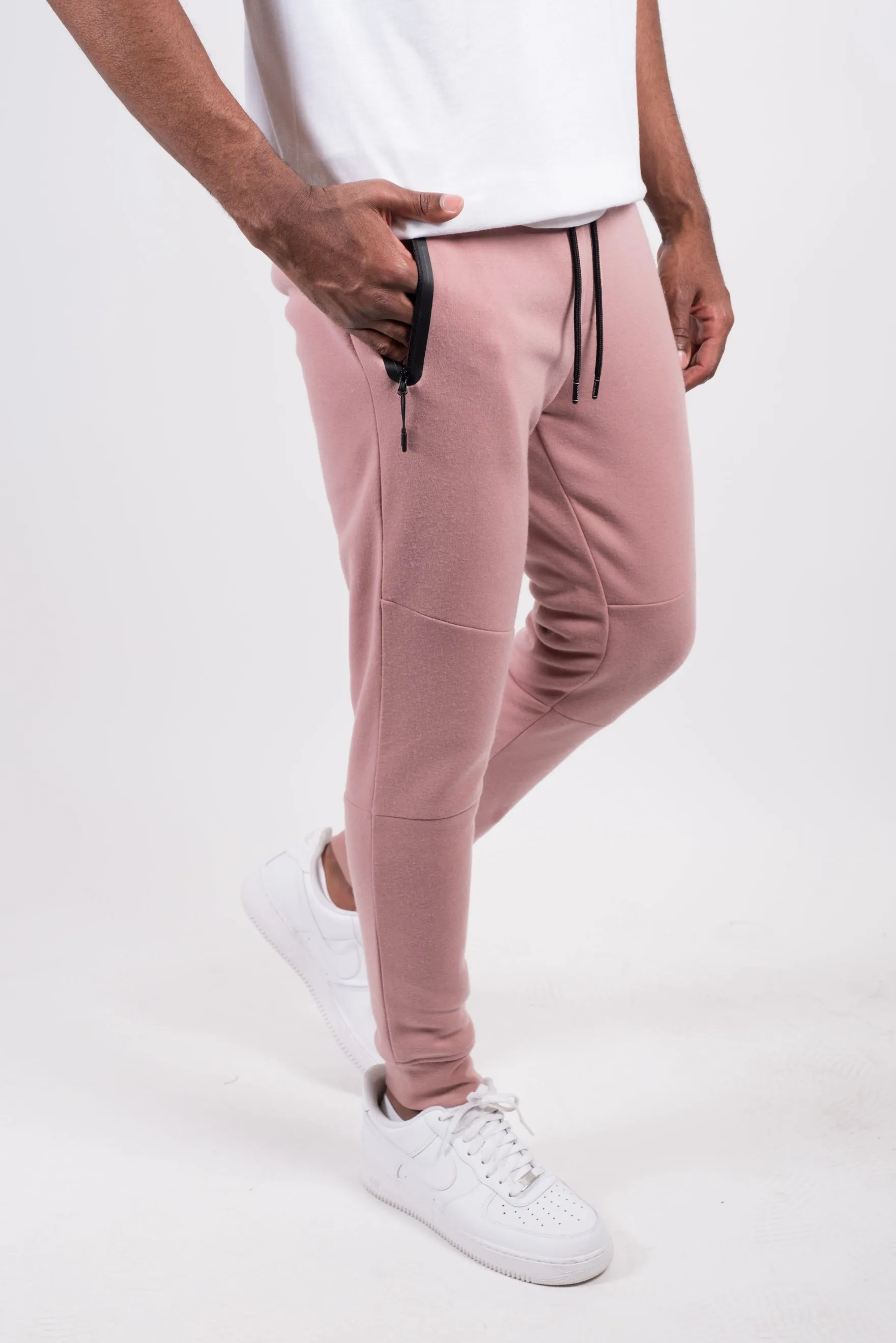 Heat Seal Fleece Zip Joggers
