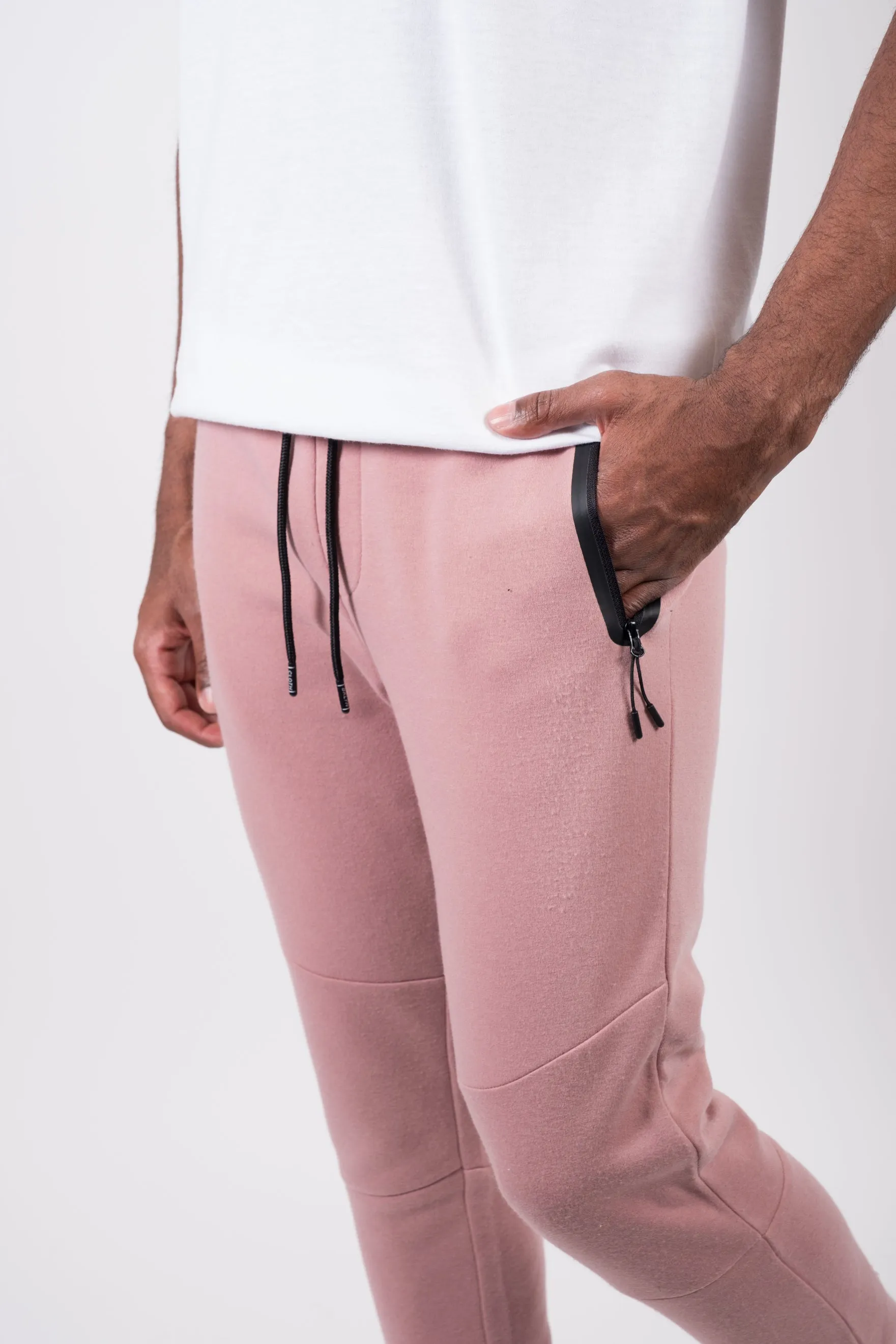 Heat Seal Fleece Zip Joggers