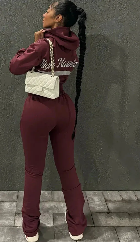 High Maintenance Sweatshirt Pants Set