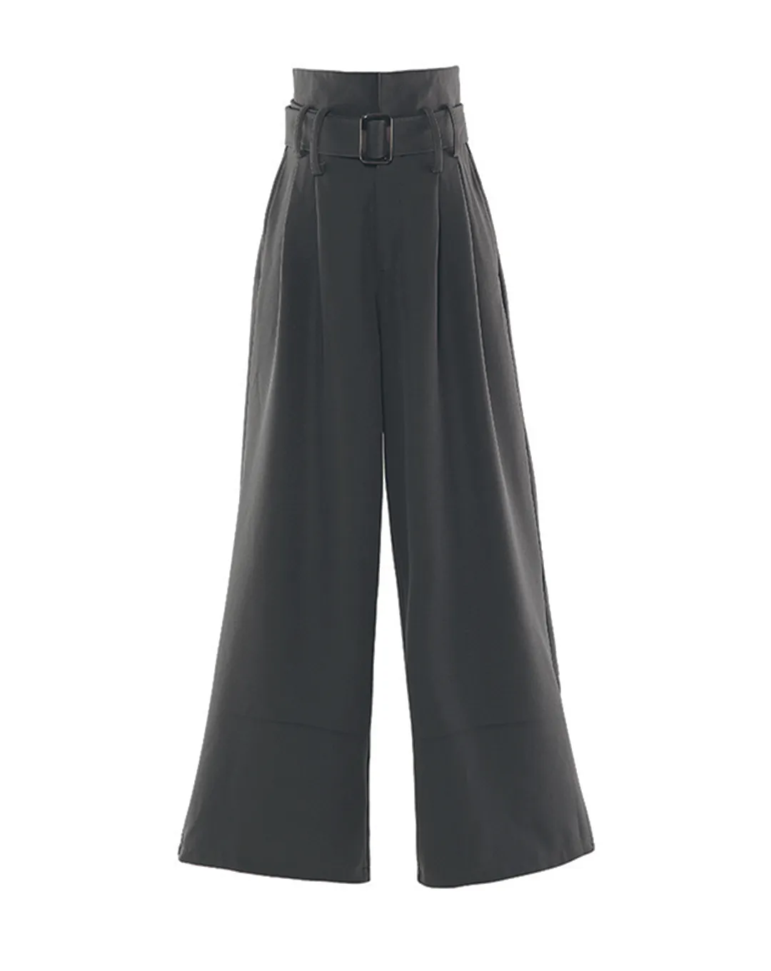 ♀High Waist Loose Wide Tuck Pants