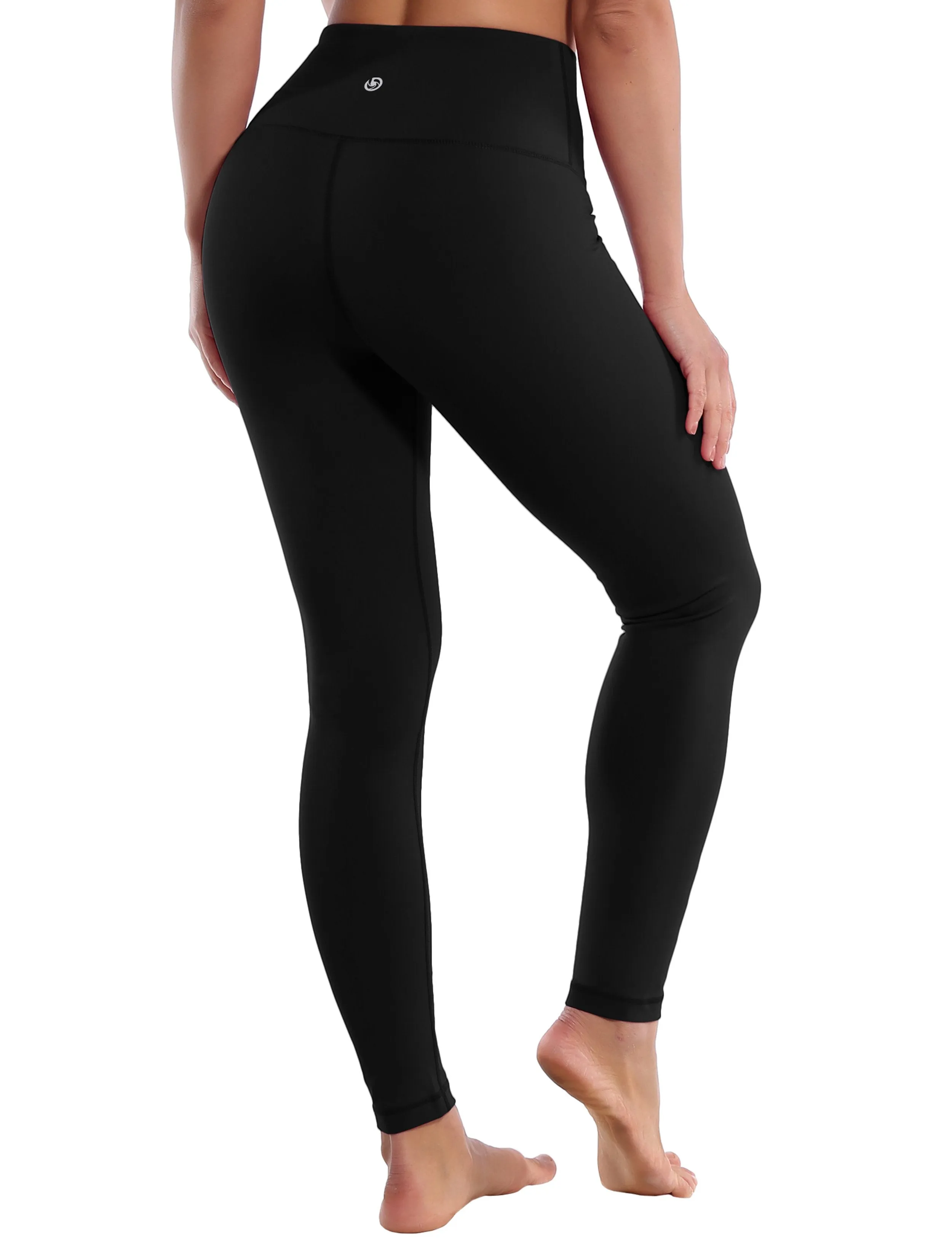 High Waist Plus Size Pants black ins_Plus Size