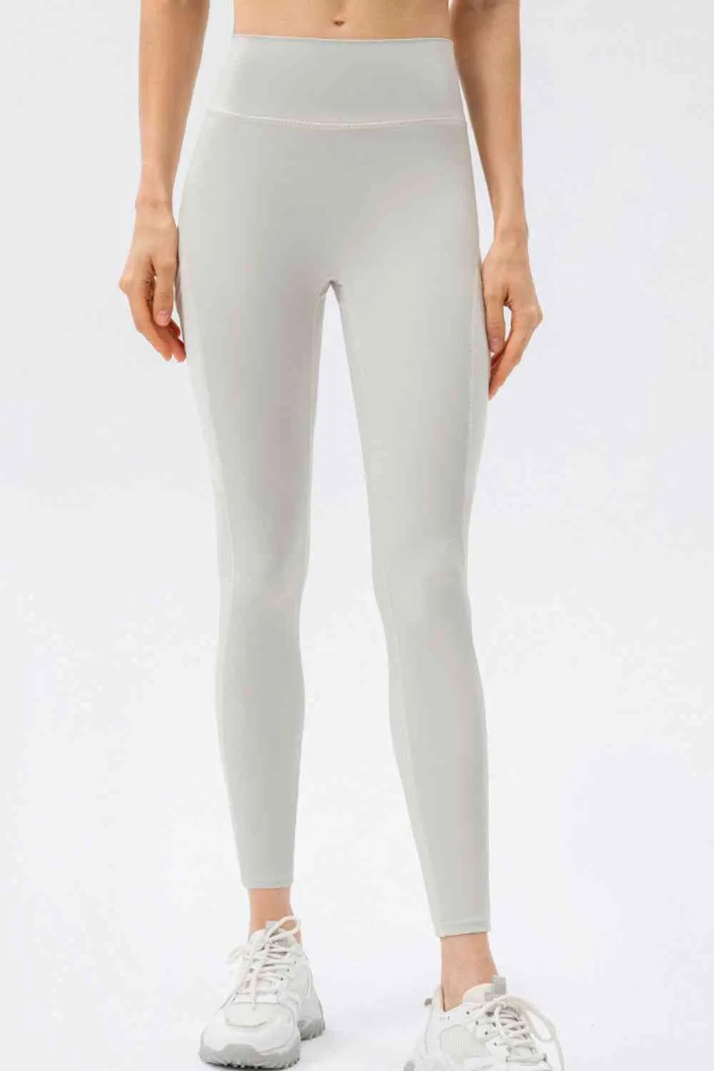 High Waist Slim Fit Long Sports Pants