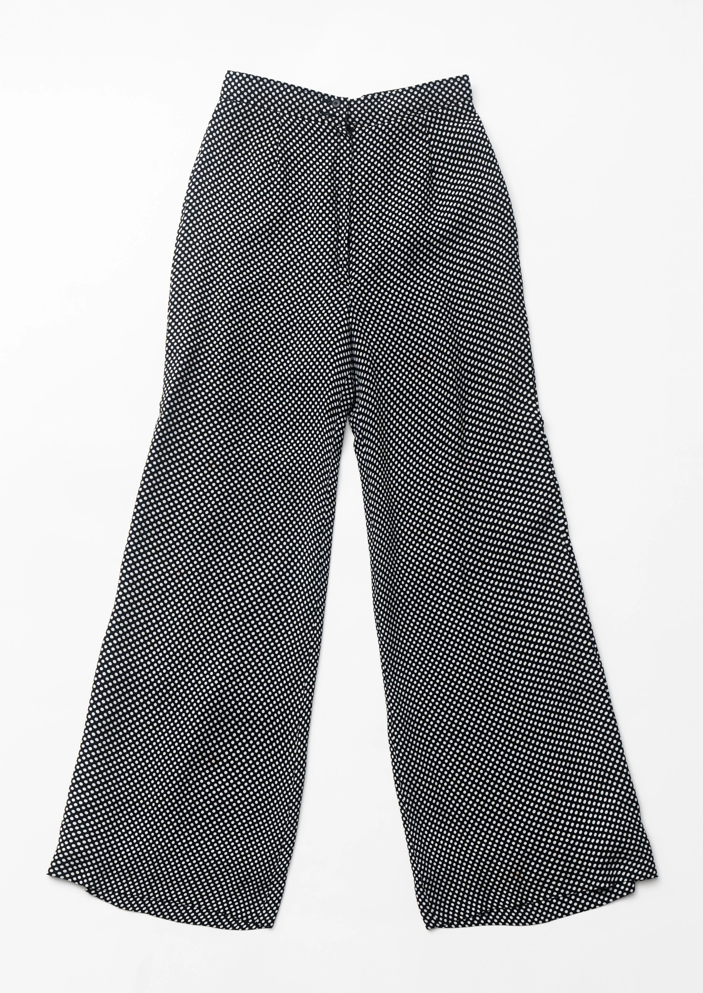 High waist wide leg pants