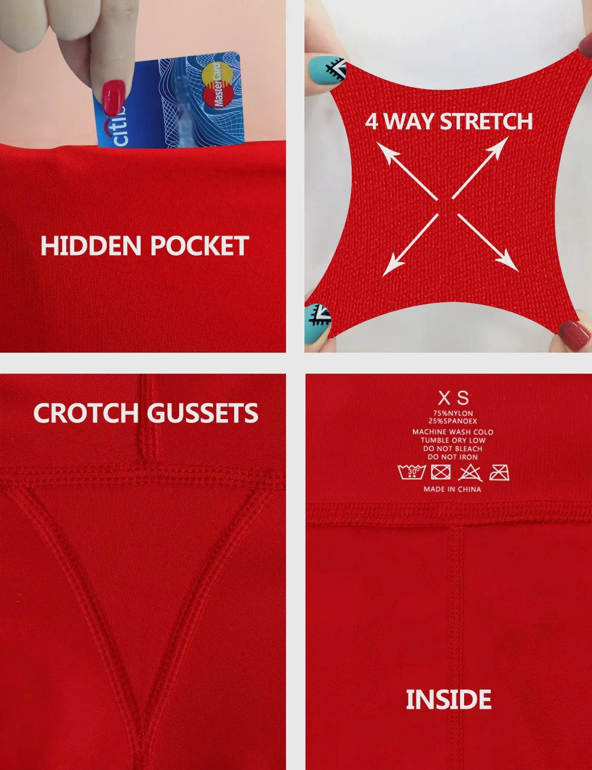 High Waist Yoga Pants scarlet ins_yoga