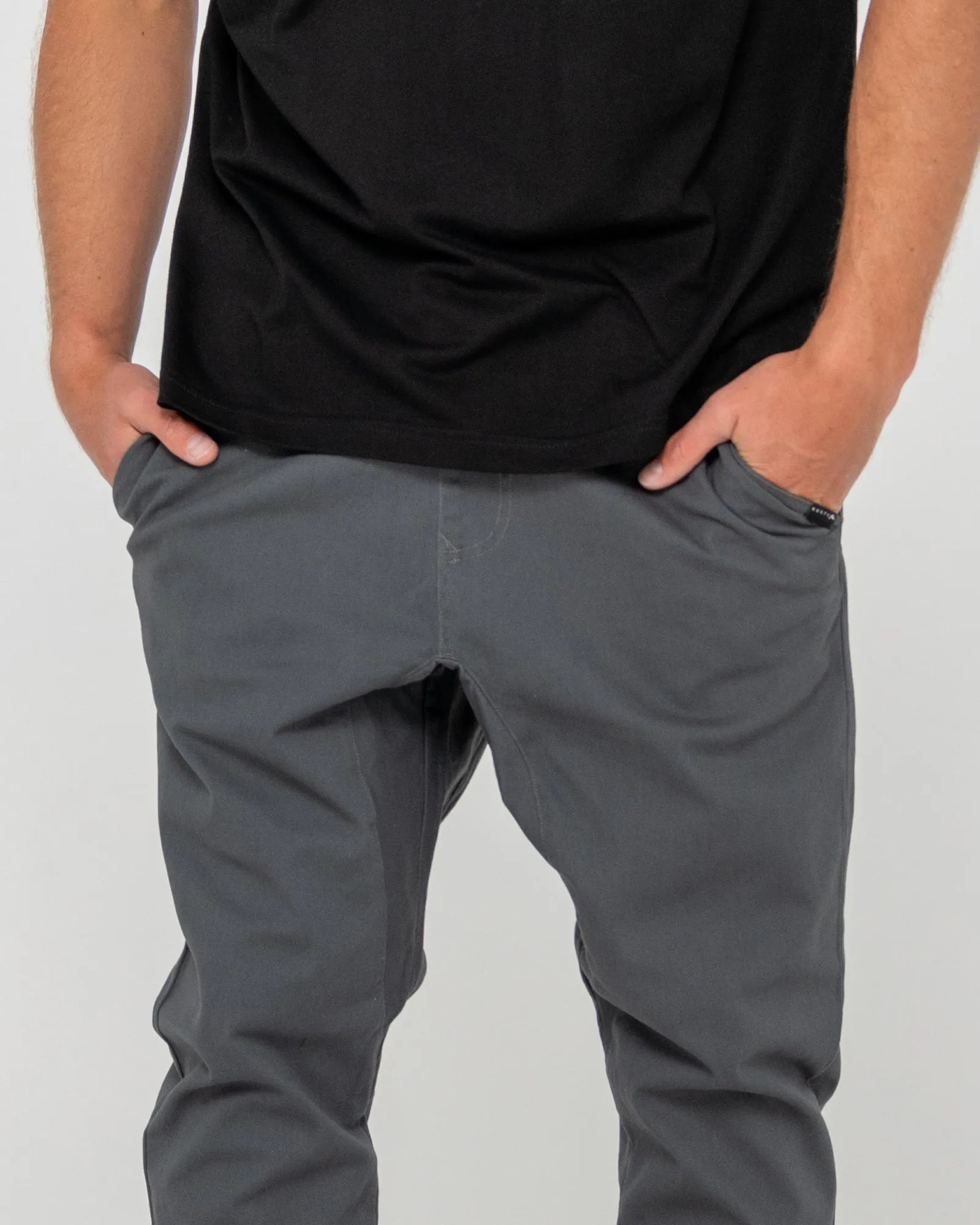 Hook Out Slim Fit Elastic Pant