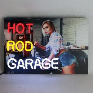 Hot Rod Garage Neon Sign