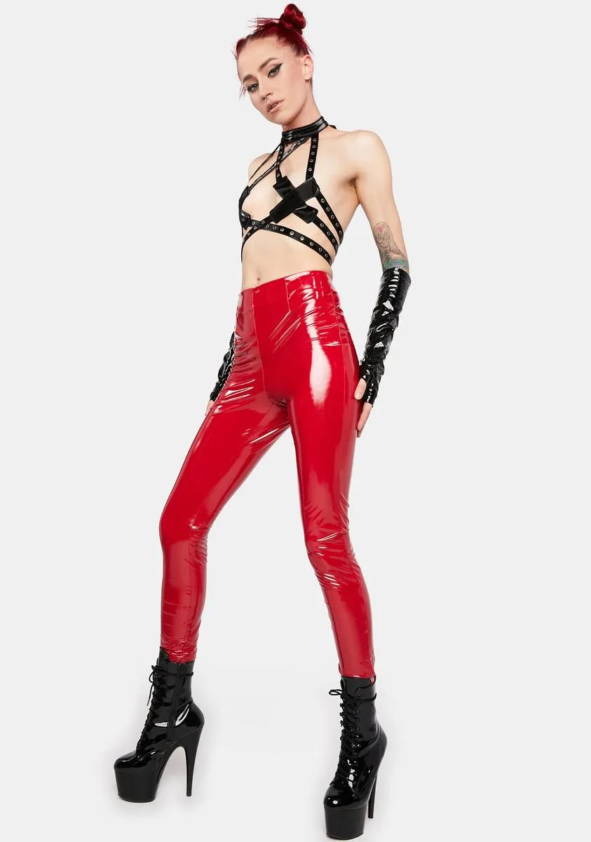 Hottie Headed To The Jet Vinyl Pants
