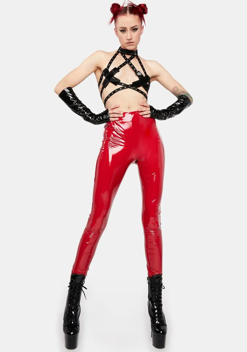 Hottie Headed To The Jet Vinyl Pants