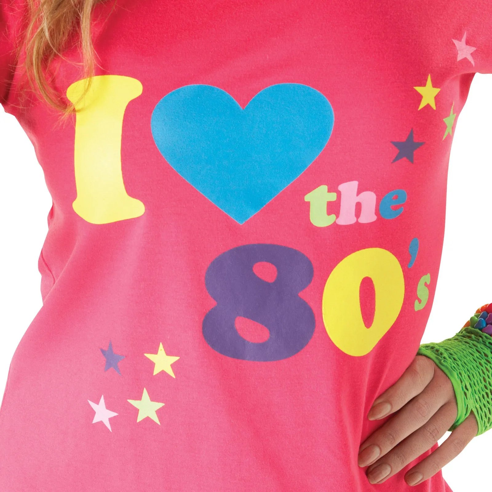 I LOVE THE 80s T-SHIRT, ADULT