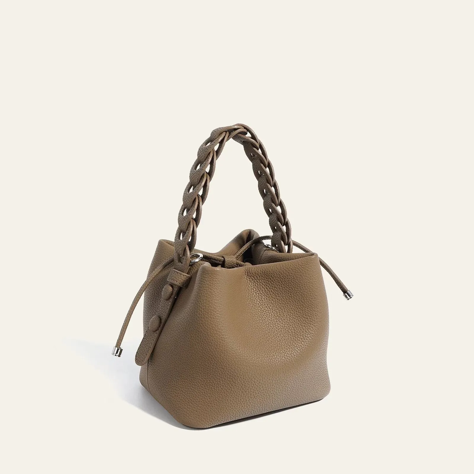 Ilana Top Handle- Brown