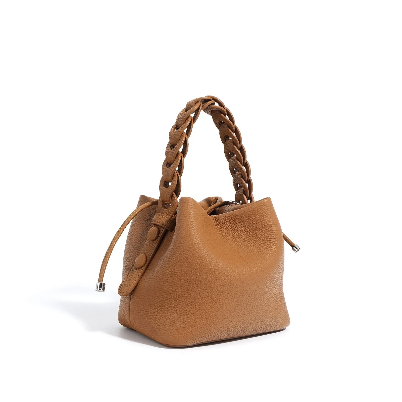 Ilana Top Handle- Brown