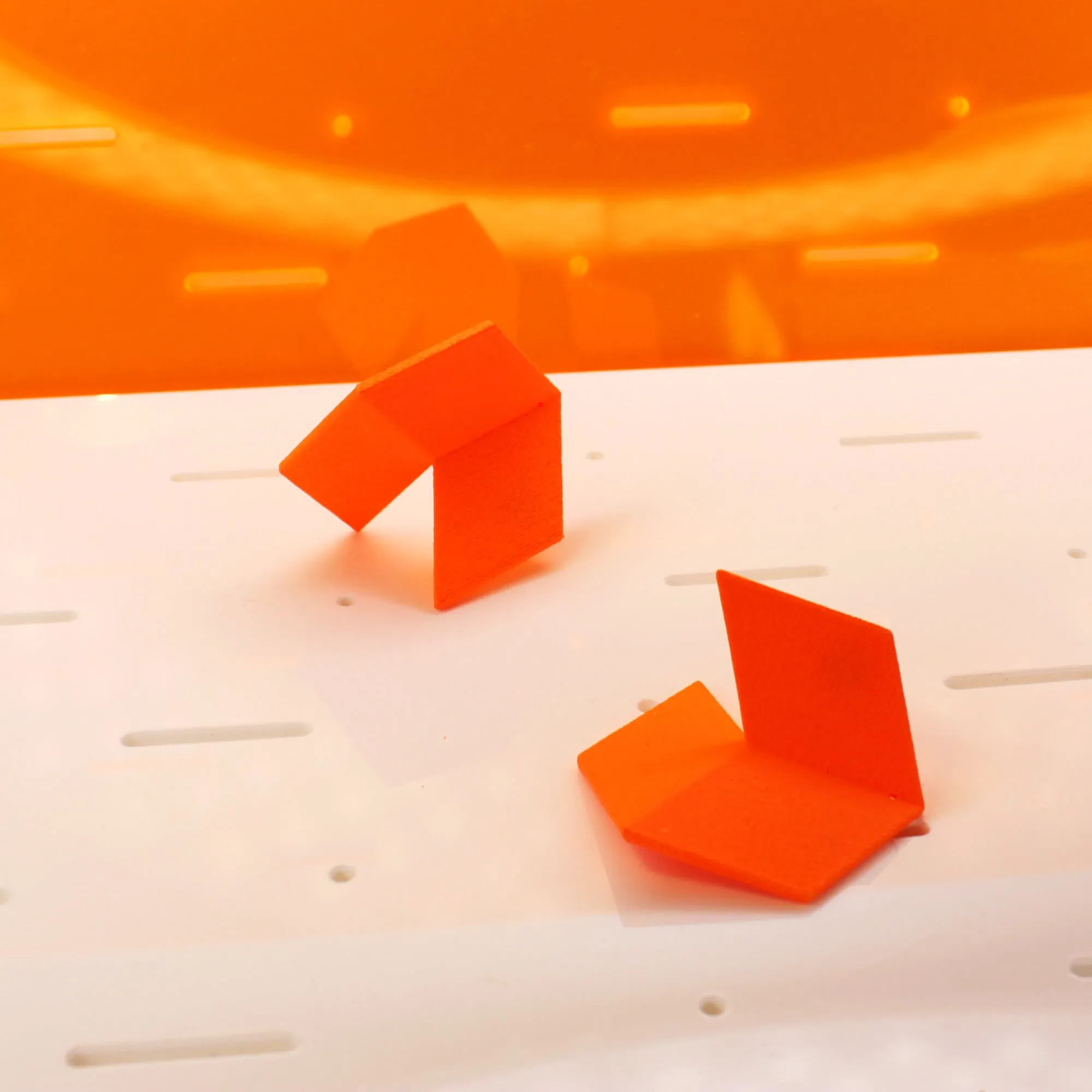 Infinite Studs | Neon Orange