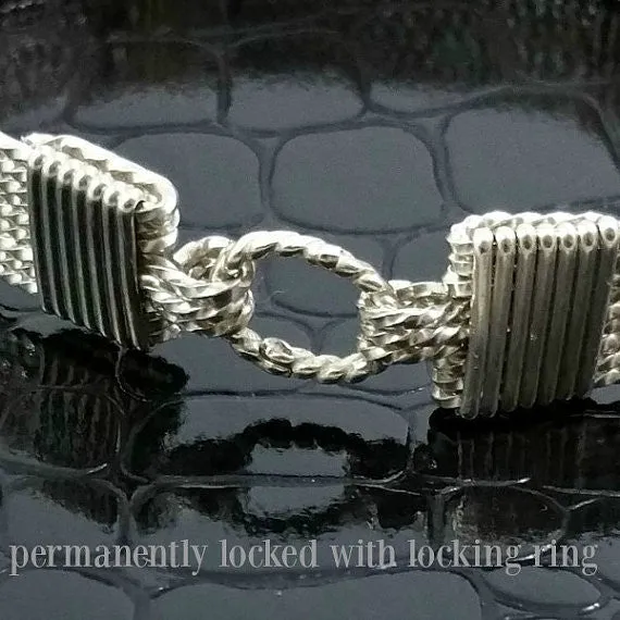 INFINITY Bracelets, Permanently Locked or Traditional