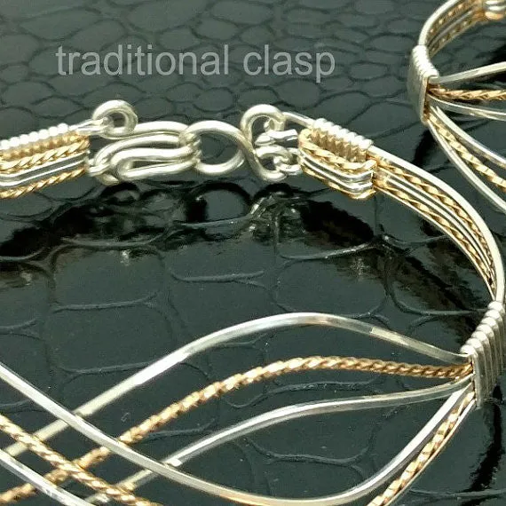INFINITY Bracelets, Permanently Locked or Traditional