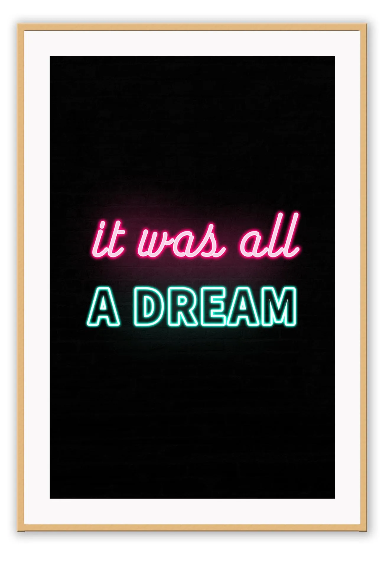 It was all a Dream