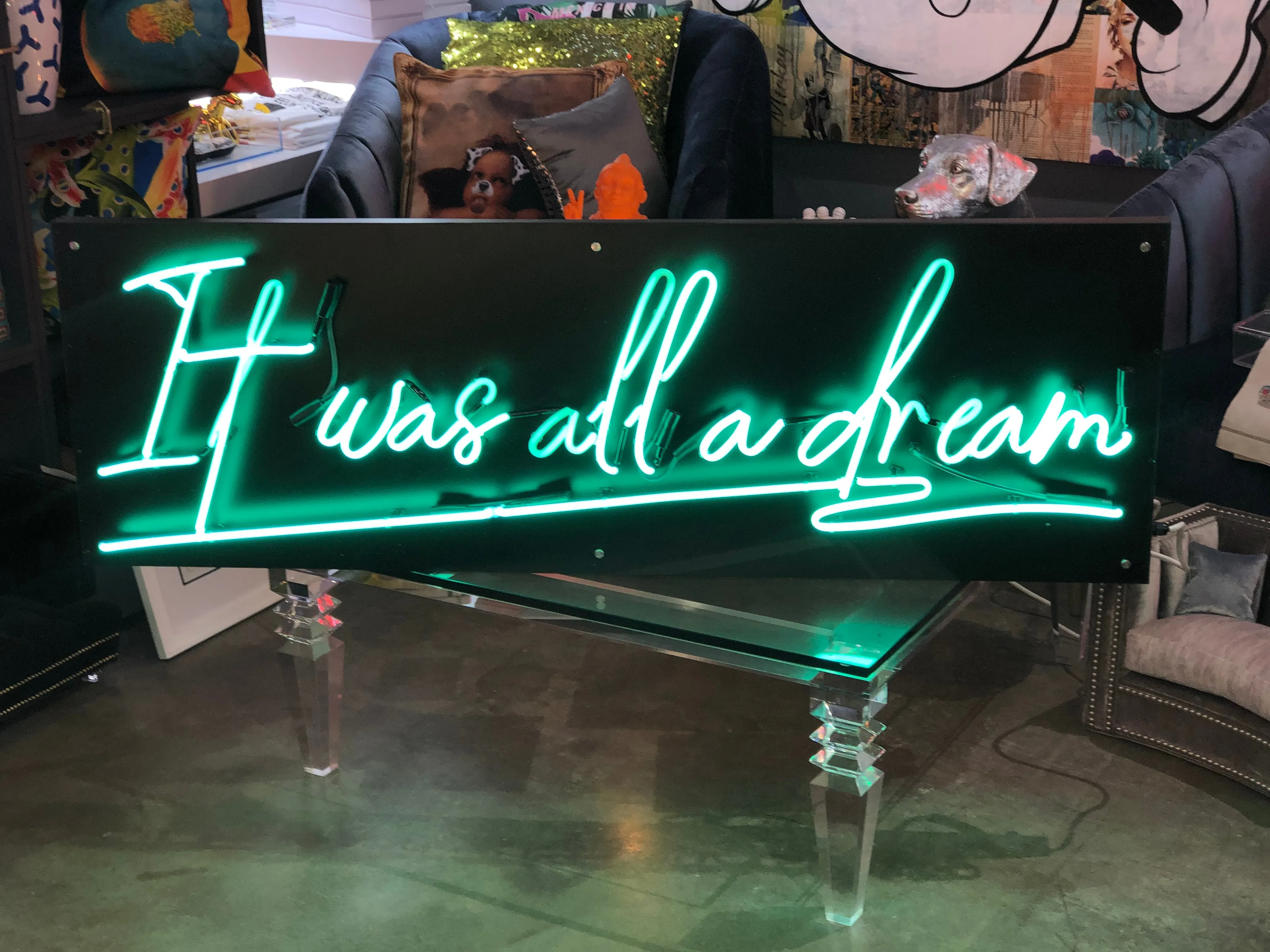 It was all a dream