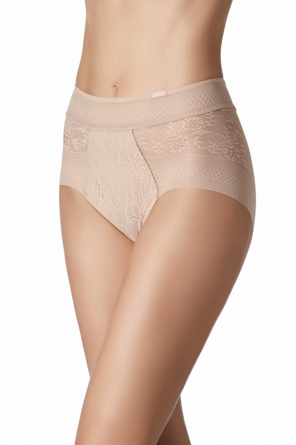 Janira Magic Band Carey High Waist Brief, Taupe (31610)