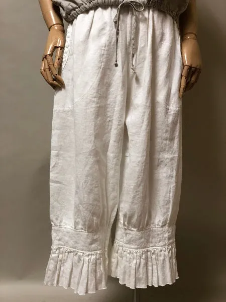Janis Bloomer Crop in Linen, USA