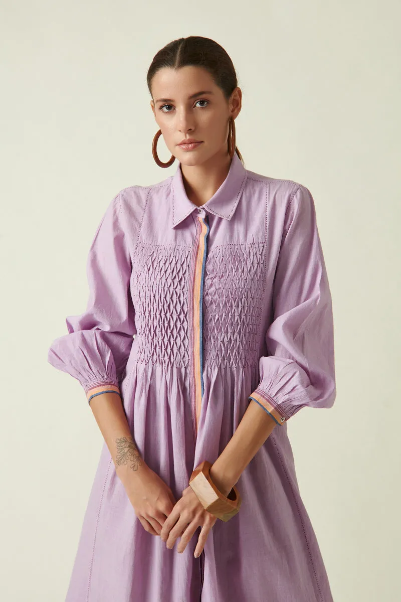 JASON SMOCKING TUNIC
